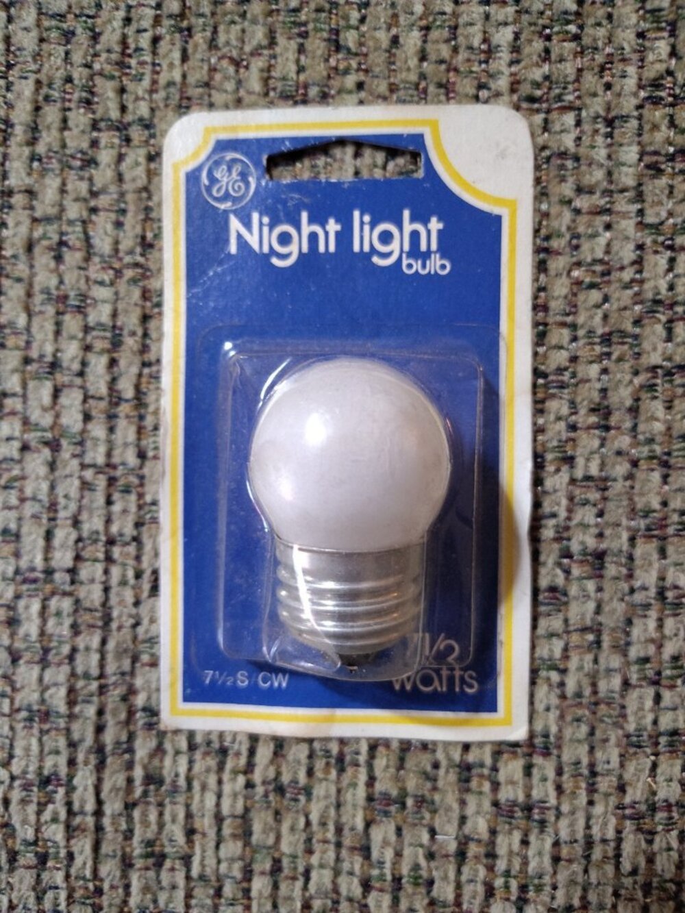 GE 90703 PC 41267 4856160 S11 7.5 7-1/2 WATT WHITE MEDIUM NIGHT LIGHT 7.5 BULB